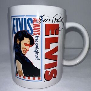 Vintage Elvis Presley 10oz Coffee Mug  "Always The Original" ~ Signature Product